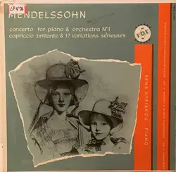 vinyle mendelssohn - rena kyriakou, westphälisches symphonieorchester, hubert reichert / wiener symphoniker, hans swarowsky - conc