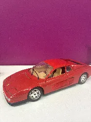 voiture miniature ferrari testa rossa (1984) burago 1/18