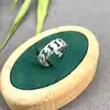 111447 bague maillon chaîne gourmette argent 925 millième (22 ct) 2,98g