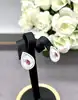 132035 boucle d'oreille nacre en forme goutte d'eau avec oxyde rouge et strass argent 925 millième (22 ct) 3,85g