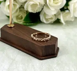 20002710 bague anneau motif infini et coeur avec oxyde