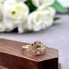2998350 bague sertie d’oxydes multicolores t52