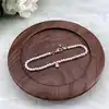97380118 bracelet avec perles synthétique et oxyde l18 cm