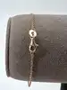 97397018 bracelet centré d'une pierre bleue et entournée des oxydes l18 cm