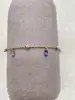 97404118 bracelet orné d'oxydes violets l 18 cm
