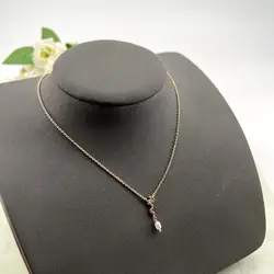 97427445 collier avec pendentif serpent avec perle synthétique l45 cm