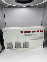 accessoire trancheur & râpe à légumes pour robots pâtissiers + lot de 6 rapes