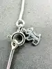 agatha collier argent maille serpent l45cm argent 925 millième (22 ct) 6,34g