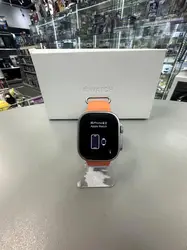 apple watch ultra 2 gps + cellular a2986 49mm titanium case orange ocean