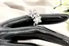 bague apm monaco fleurs et perle, pavée de zirconiums  t52 argent 925 millième (22 ct) 3,53g