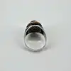 bague en argent avec onyx t66 argent 925 millième (22 ct) 13,28g