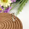 bague en argent solitaire t59 argent autre 1,33g