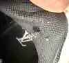baskets louis vuitton lv trainer rouge et noir