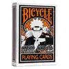bicycle - jeu de 54 cartes naruto - édition collector manga – cartes à jouer - format poker, vert et orange, tarjeta