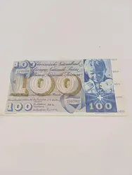 billet 100 francs suisse 1956