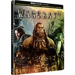 blu-ray warcraft steelbook 4k