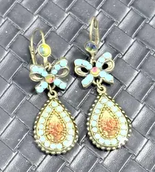 boucle d'oreilles michal negrin panier de fleurs