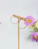 boucles d'oreilles créoles motifs limés or 750 millième (18 ct) 0,71g