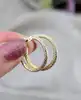 boucles d'oreilles créoles motifs martelés or 750 millième (18 ct) 1,14g