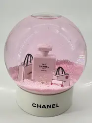 boule à neige collector chanel n°5 edition limitée rose 089.251