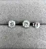 boyzr4m boucles d'oreilles puces oxydes ronds argent 925 millième (22 ct) 0,28g