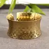 brac bracelet jonc ouvert avec finition texturée