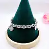 bracelet argent maille cable trois pendentifs coeurs orné d'oxydes l19,5cm argent 925 millième (22 ct) 23,26g