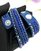 bracelet double tour swarovski deluxe rock slake en cristaux