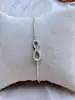 bracelet en argent infini strass argent 925 millième (22 ct) 1,24g