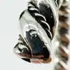 bracelet jonc ouvert torsadé argent 925 millième (22 ct) 54,26g
