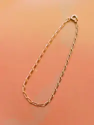 bracelet or maille cheval or 750 millième (18 ct) 2,08g