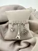bracelet thomas sabo en argent avec 3 charms argent 925 millième (22 ct) 9,41g