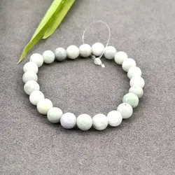 brpi bracelet élastiqué en pierre jade d8mm