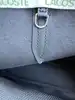 cabas lacoste zippé en toile noire