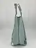 cabas vanessa bruno en toile et paillettes taille m couleur vert menthe
