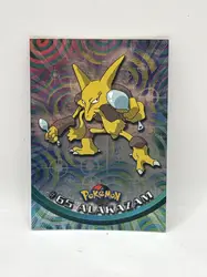 carte pokemon alakazam topps