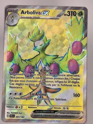 carte pokémon arboliva ex 207/182 dri rivalités destinées