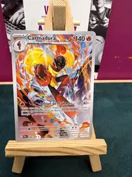 carte pokémon carmadura 086/084