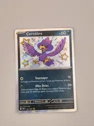 carte pokemon cornebre 181/091 holo shiny ev4.5 destinées de paldea paf fr