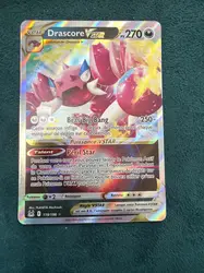 carte pokémon drascore vstar 119/196