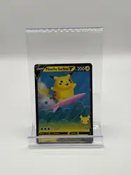 carte pokémon française - pikachu surfeur v 008/025 - célébrations