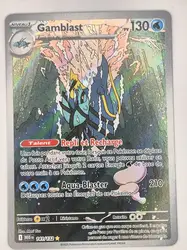 carte pokémon gamblast ar 141/132 méga évolution meg