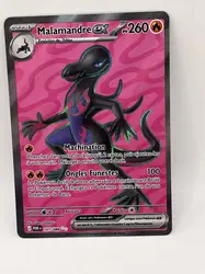 carte pokemon malamandre ex 101/088