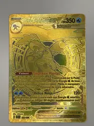 carte pokemon -méga amphinobi ex- 122/086- gold -chaos ascendant