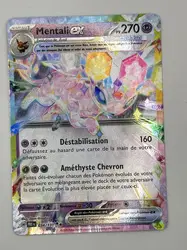 carte pokémon mentali-ex 034/131 évolutions prismatiques