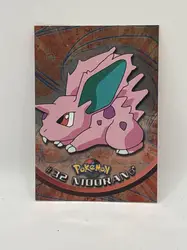 carte pokemon nidoran topps