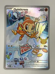 carte pokemon ouisticram mep 041 promo holo ar méga-evolution 30ans fr