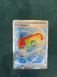 carte pokémon poké registre 113/088