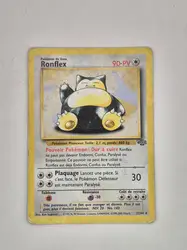 carte pokemon ronflex 27/64 set jungle edition 2