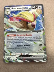 carte pokémon roucarnage ex 164/197